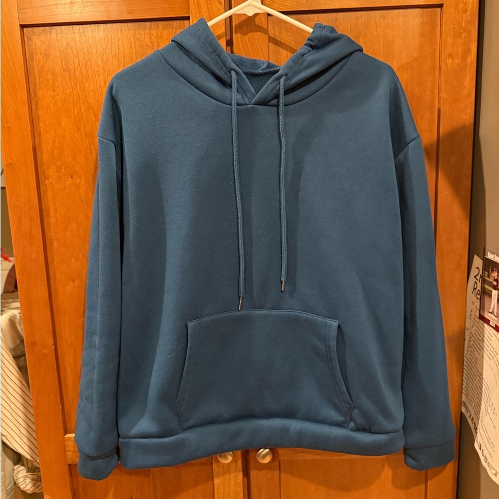 Blue Women’s Hoodie Sweater